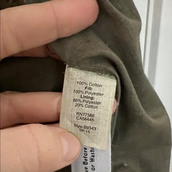 Madewell Olive Green Quilted Field Jacket - Picture 5 of 5